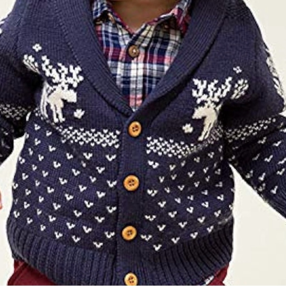 Button Knitted Cardigan Sweater